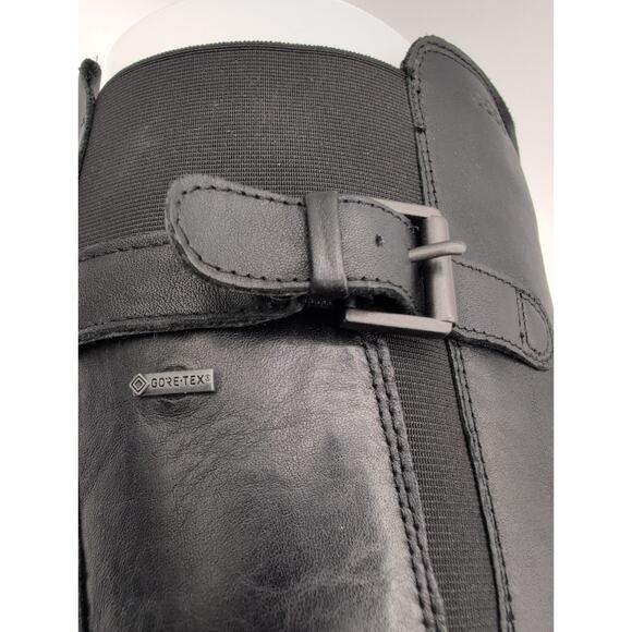 ECCO | Black Wedge GTX Tall Boots |  Size 39 - Picture 4 of 8